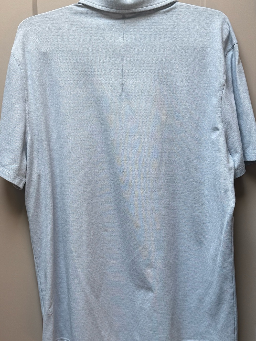 lululemon Evolution Polo Short Sleeved Shirt Pique Fabric Size XXL - Picture 3 of 3